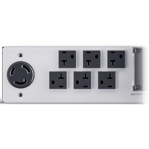 CyberPower OL2K2RM Rack Mounted UPS, optional remote monitoring, 6 NEMA 5-20R & 1 NEMA L5-20R